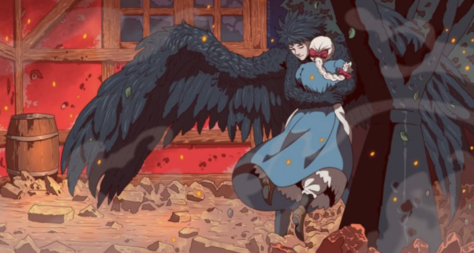 Howl from Studio Giblihis Howl's Moving Castle.