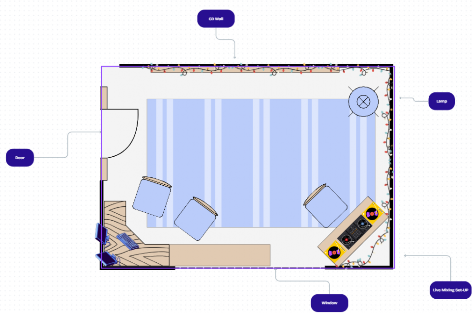Reimagined floorplan